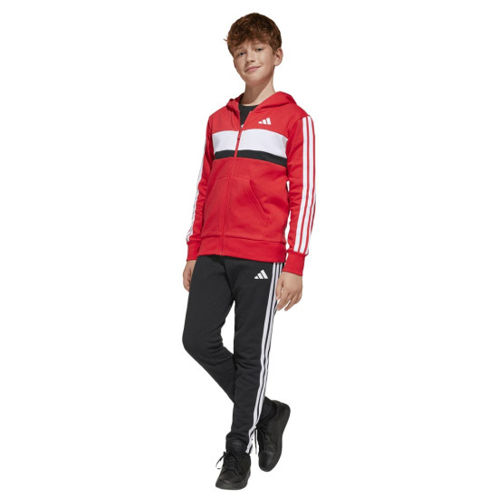 Adidas Παιδικές φόρμες σετ Essentials Tiberio 3-Stripes Fleece Tracksuit